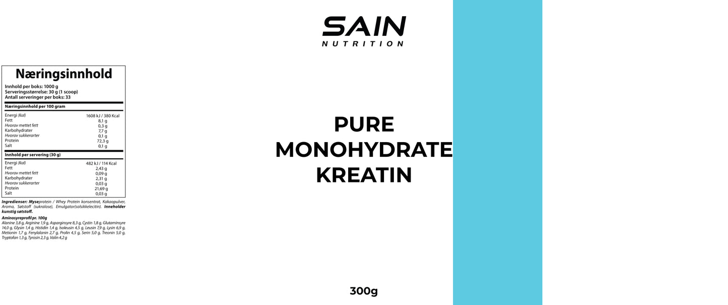 pure monohydrate kreatin
